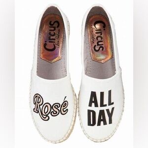 Sam Edelman Circus - Espadrille Flats, Rosé All Day (Size 8.5M, Rose White)